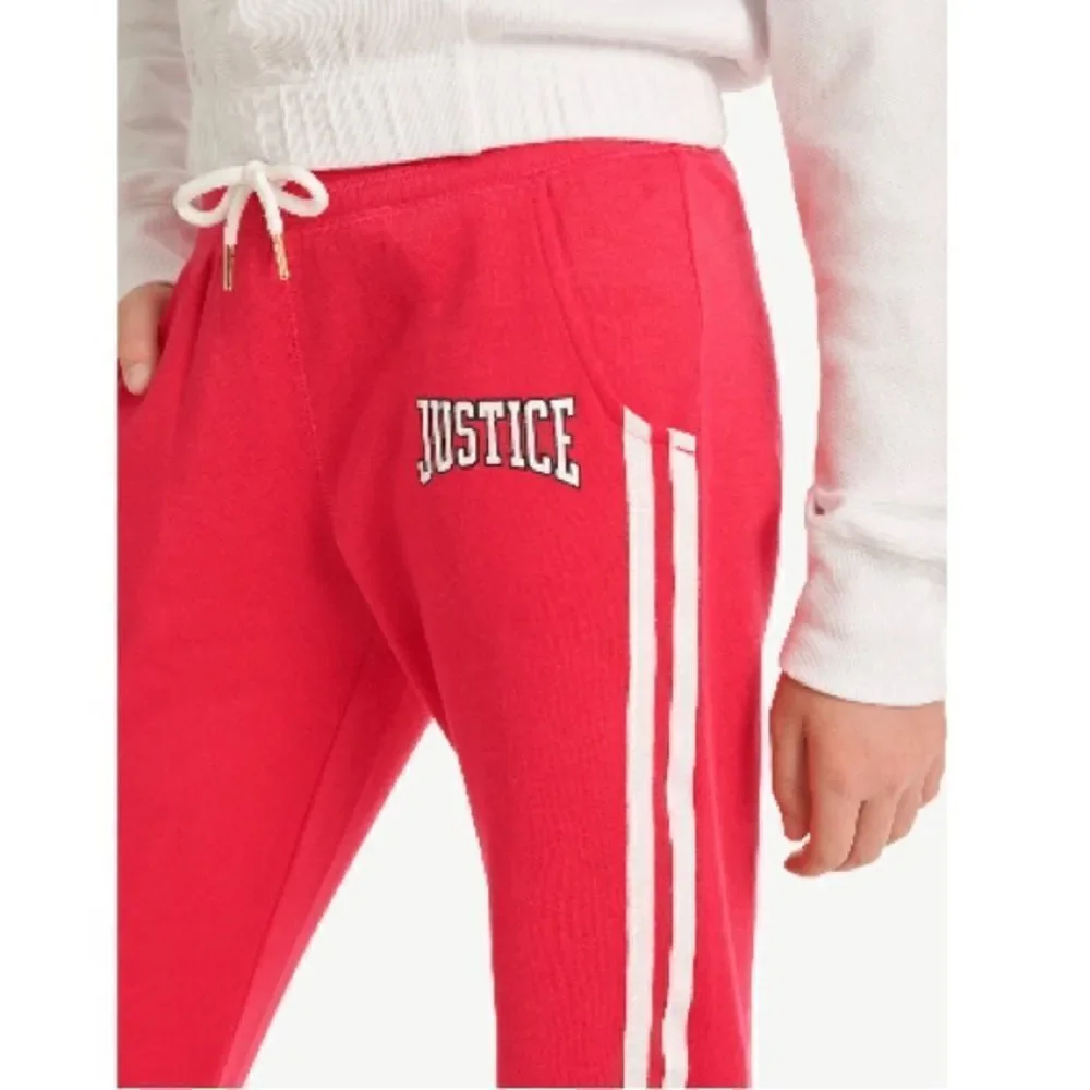 Justice Girls Long Sleeve Graphic Shirt & Joggers 2-Piece Set Size XL Plus 16-18